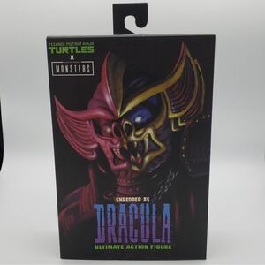 New SHREDDER DRACULA NECA Universal Monsters Ninja Turtles Reel‎ Toys